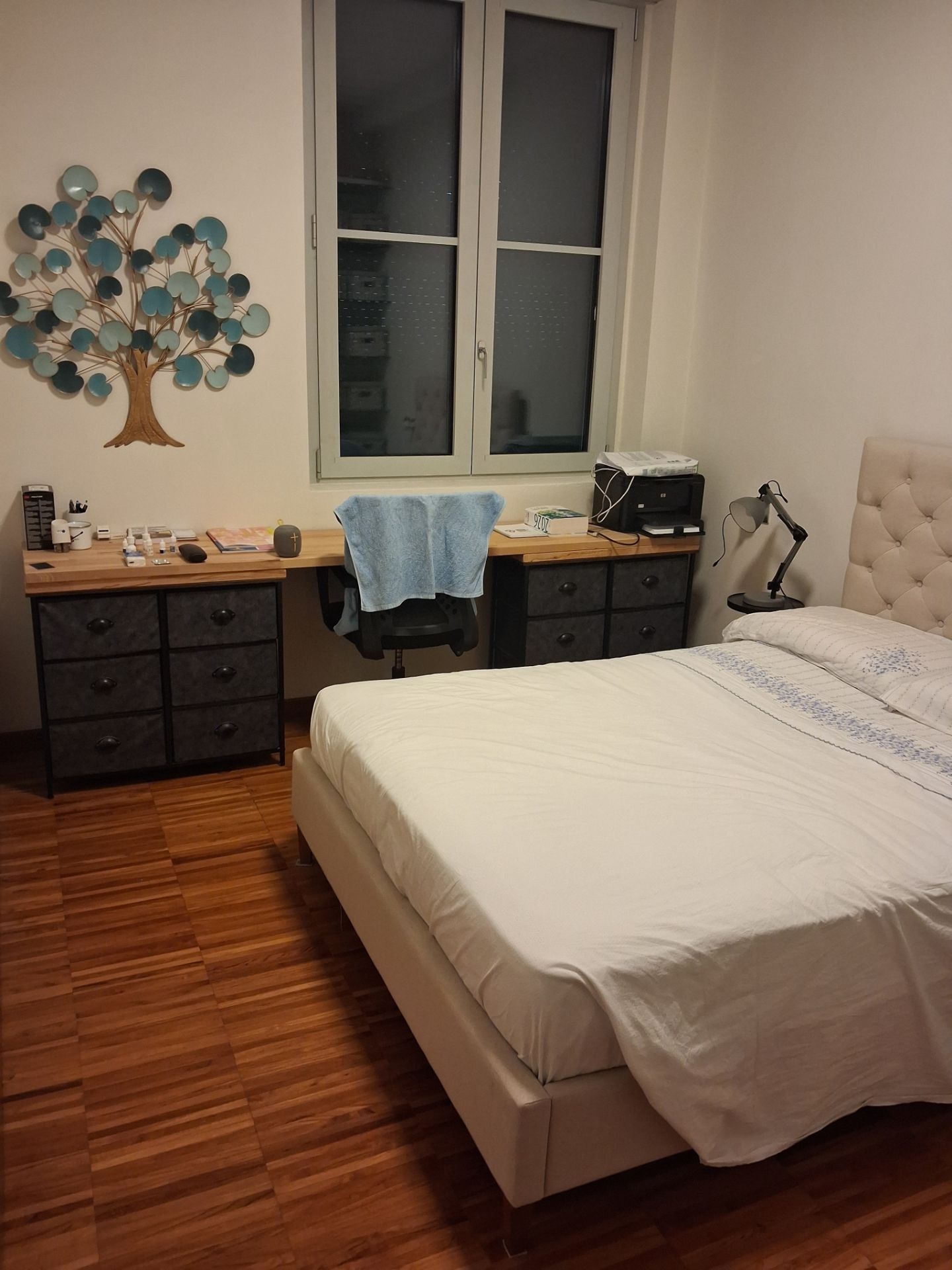 Stanza singola con bagno privato e balcone