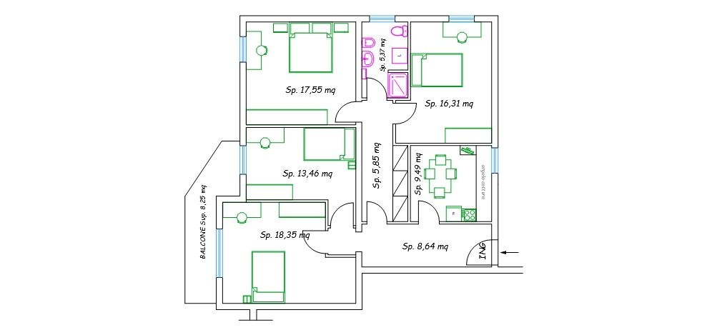 Affitto Stanza singola €400 - Modena (San Lazzaro), Via ettore orlandi 9_3