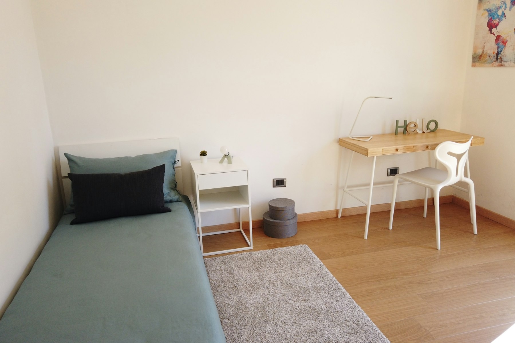 Ampia Singola con Balcone Privato