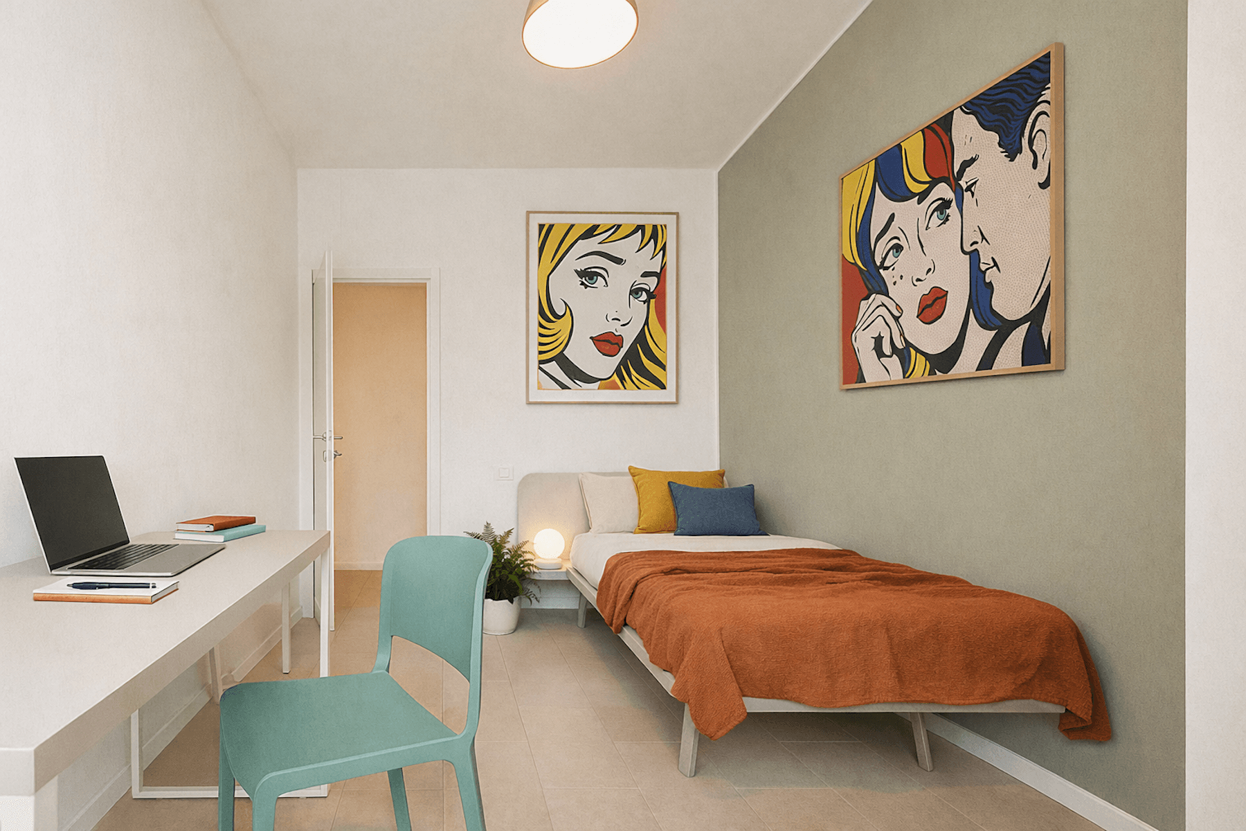 La tua stanza singola, il tuo equilibrio quotidiano