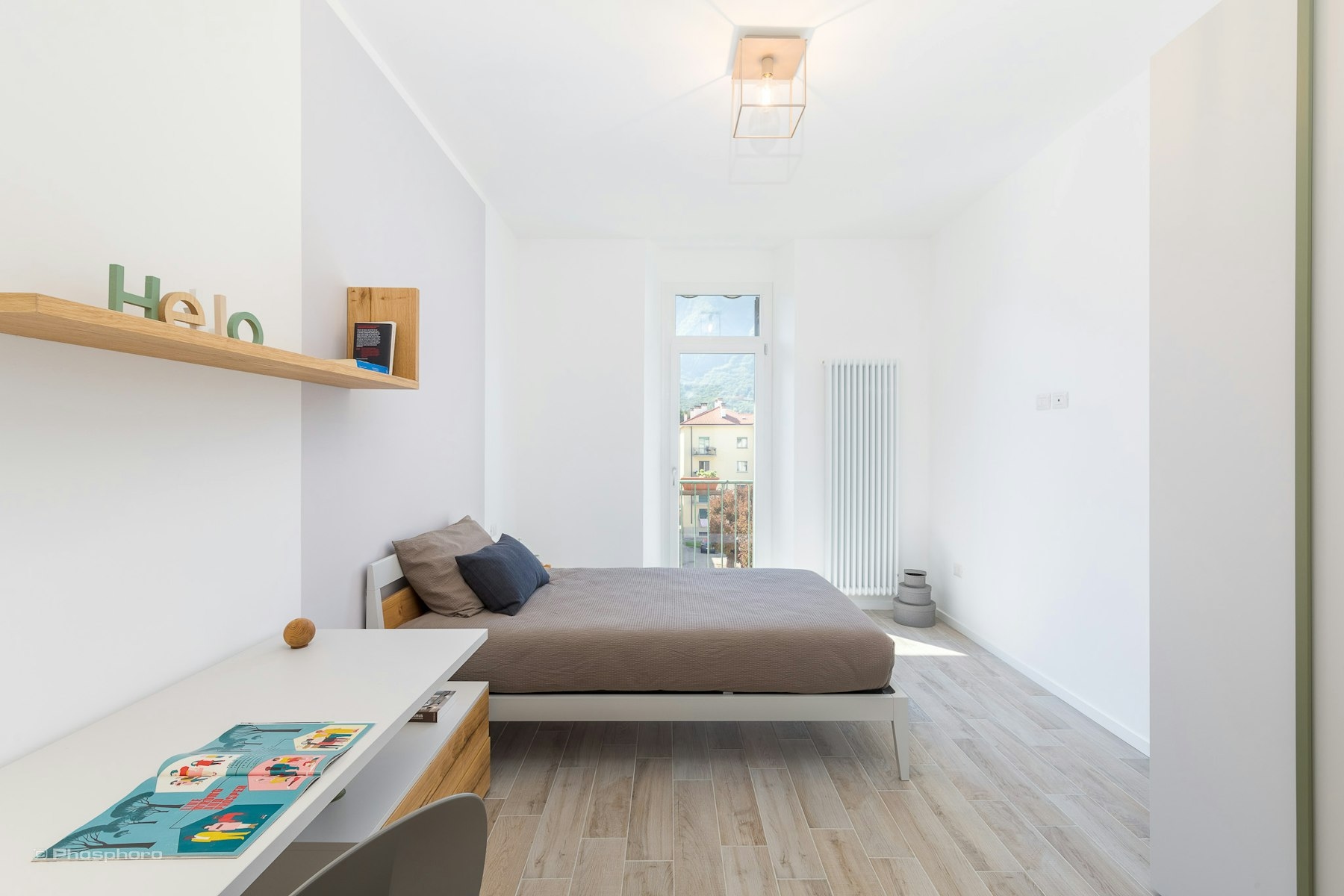 Singola centrale dallo stile sofisticato ed elegante