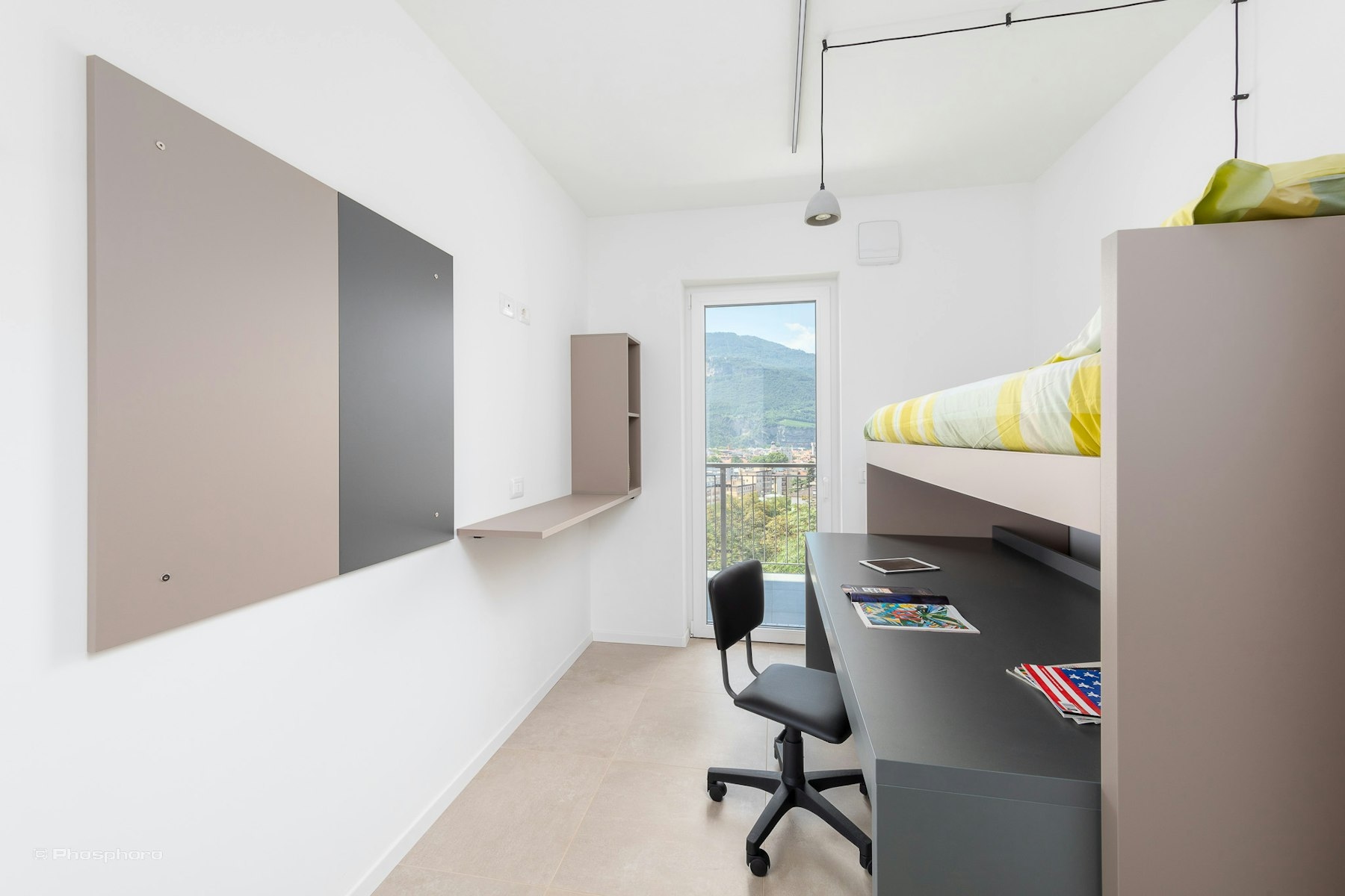 Fantastica stanza con vista sulla città