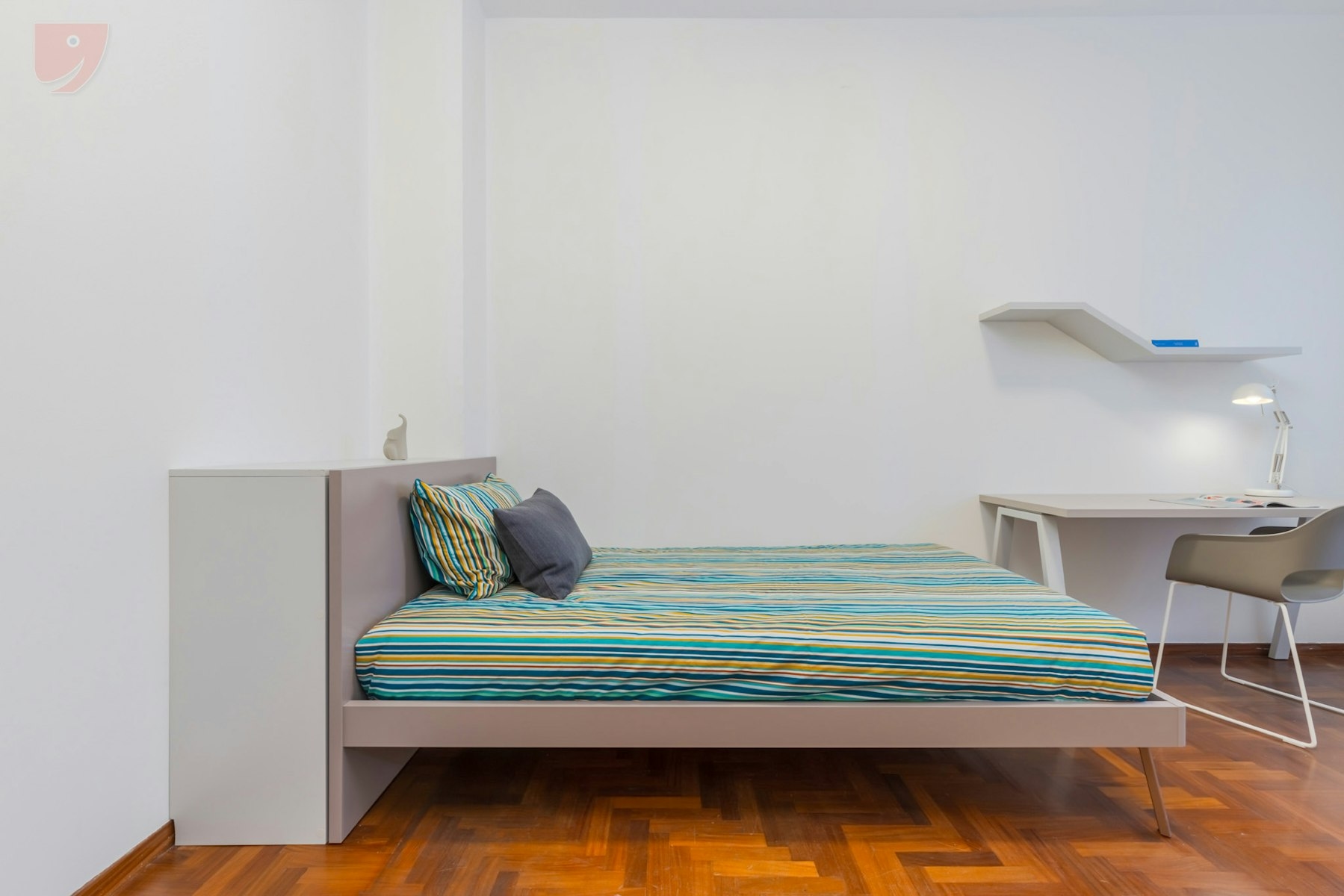 Stanza singola intima e confortevole