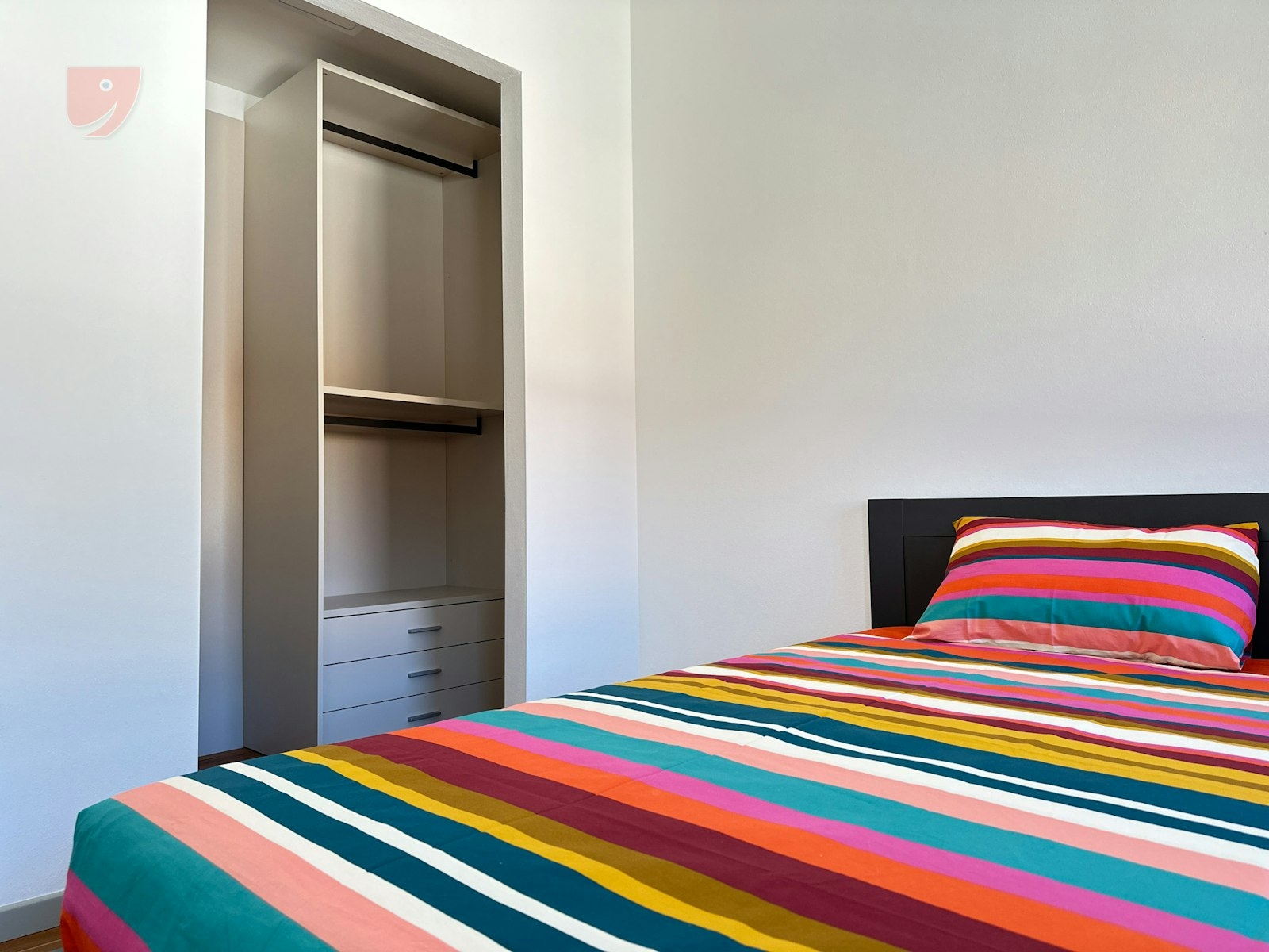 Ampia e Luminosa Singola con Aria Condizionata