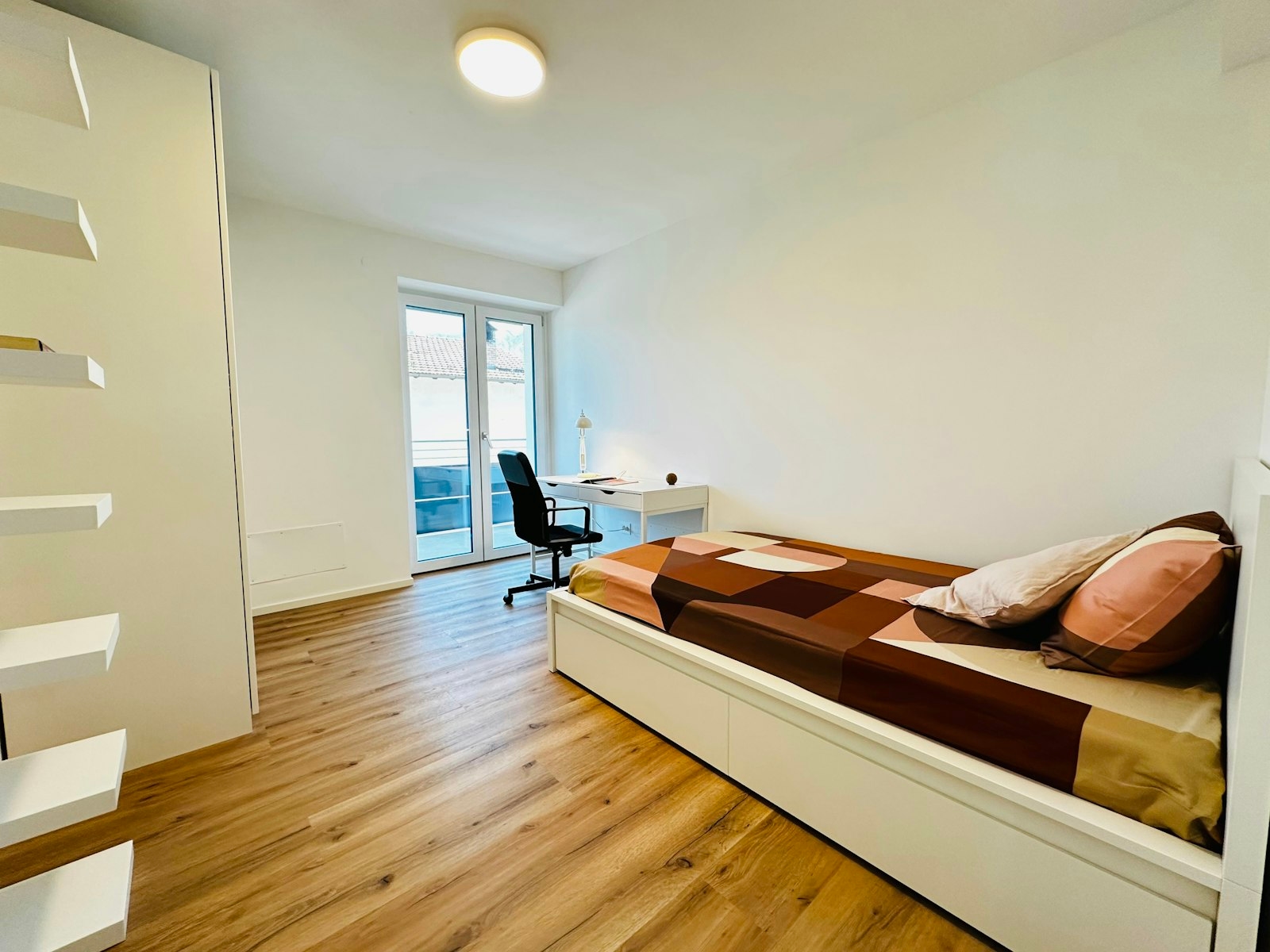 Ampia Singola Con Terrazzo e Clima