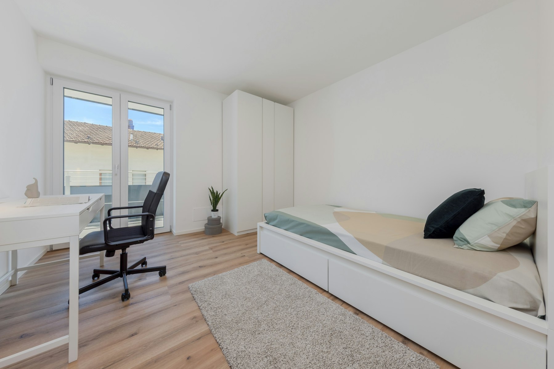 13 mq di Singola con Clima e Terrazzo