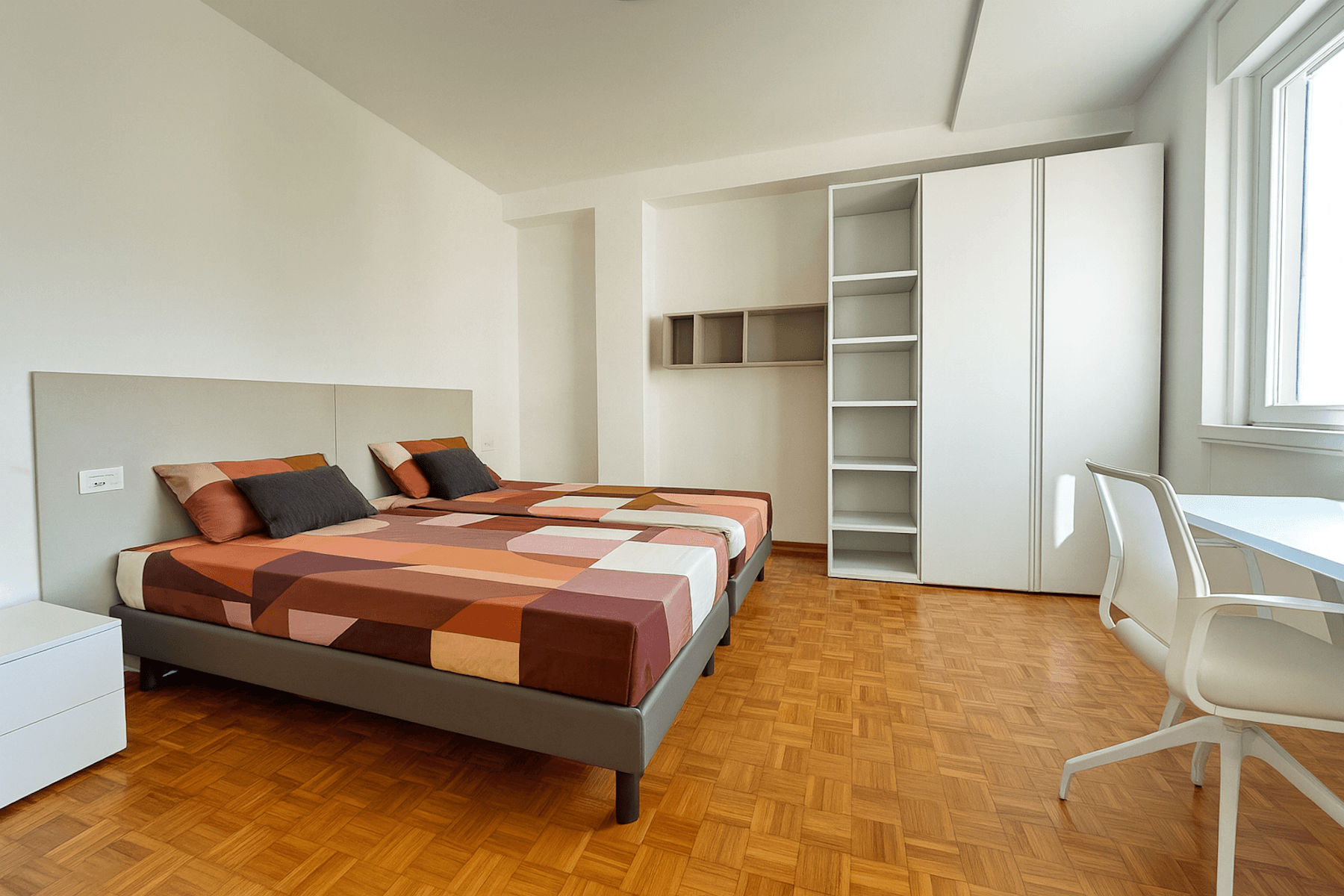 Affitto Stanza doppia uso singola €570 - Trento, Rosmini 16_2