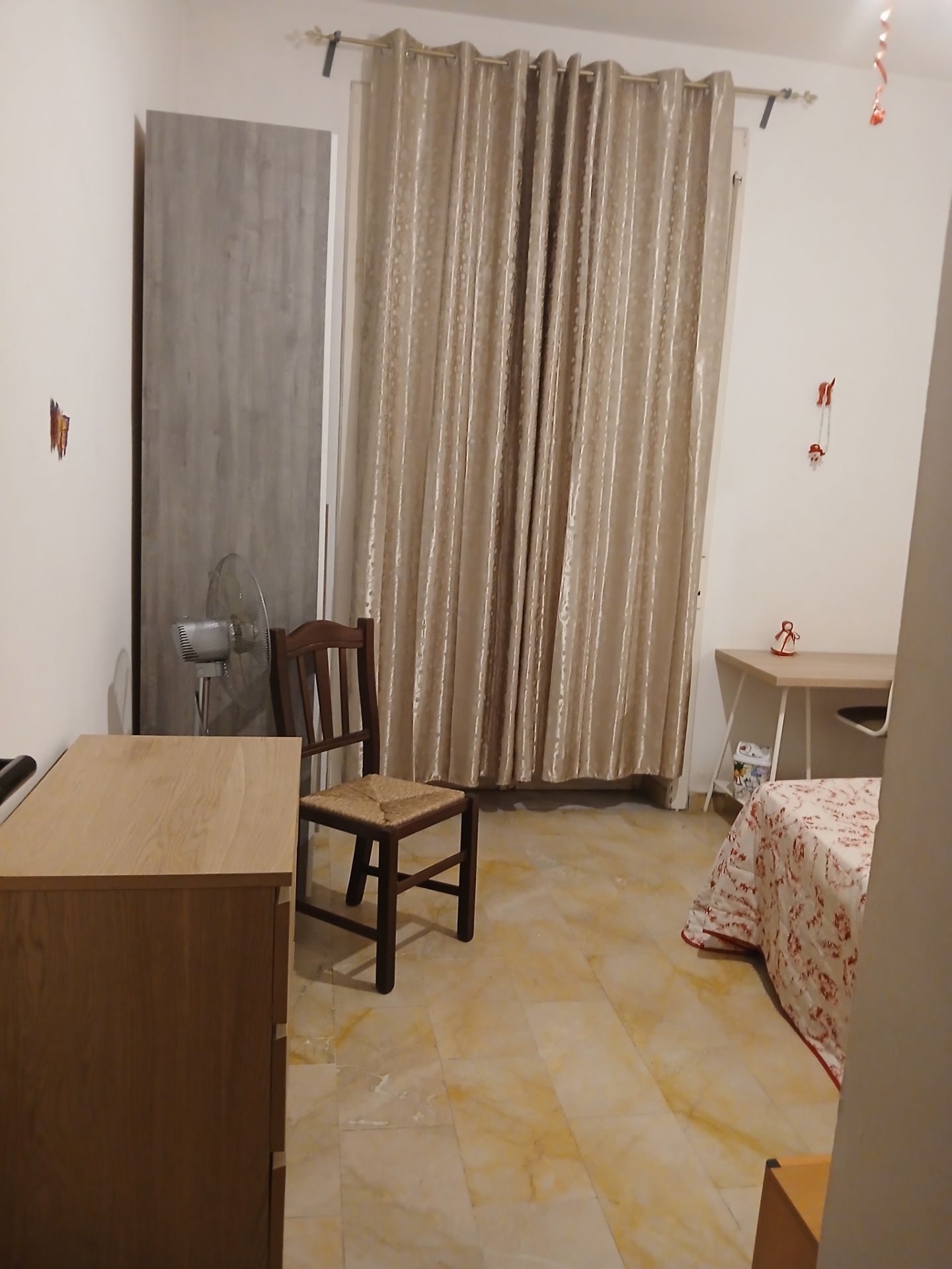 Posto letto in doppia: singola con balcone