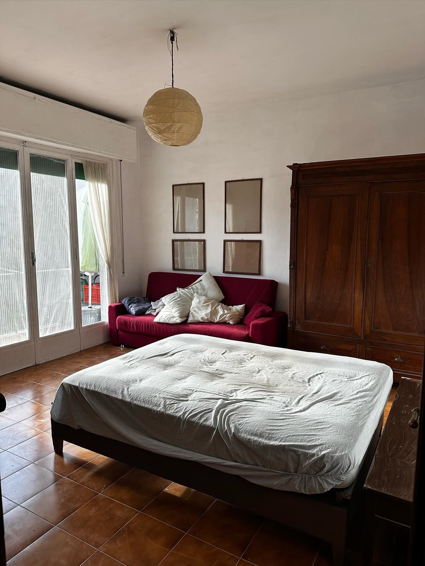 Accogliente 2 locali arredati con balcone