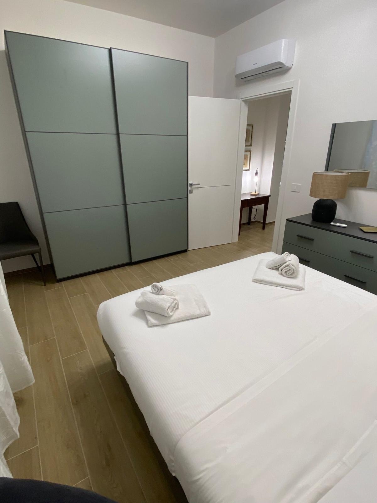 Stanza singola con bagno privato e AC