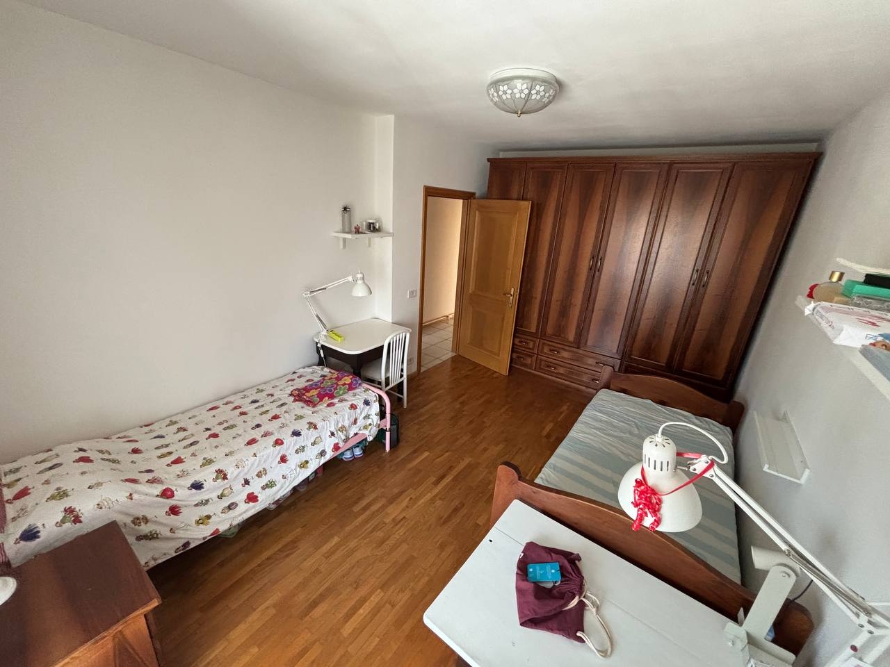 Stanza doppia con balcone accogliente