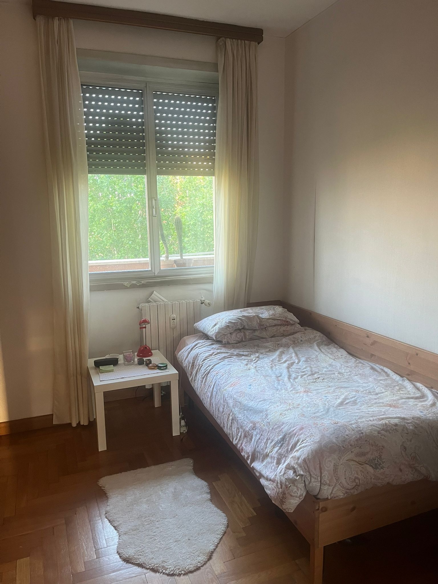 Stanza singola con balcone