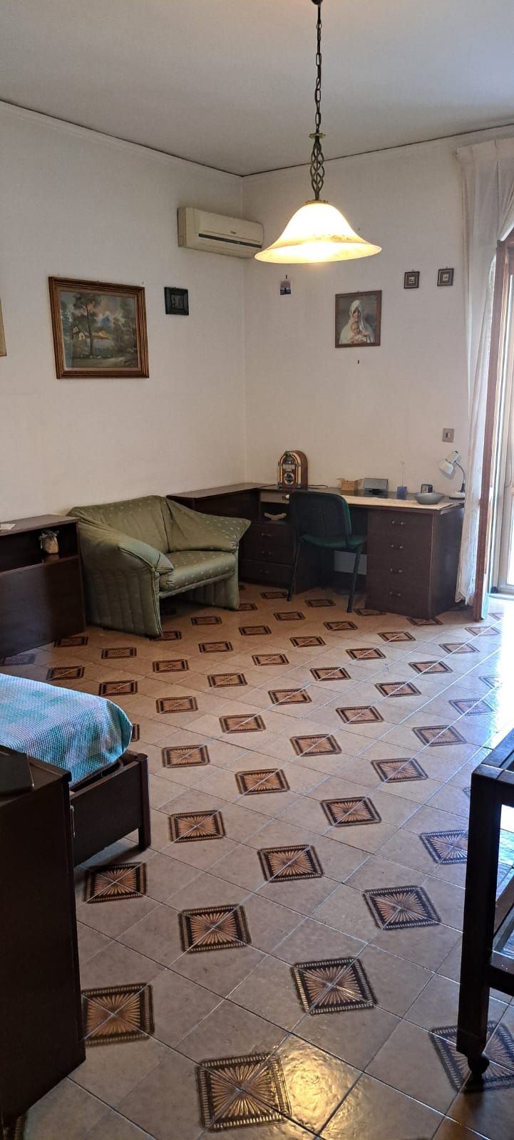 Posto letto in doppia (singola uso) con balcone