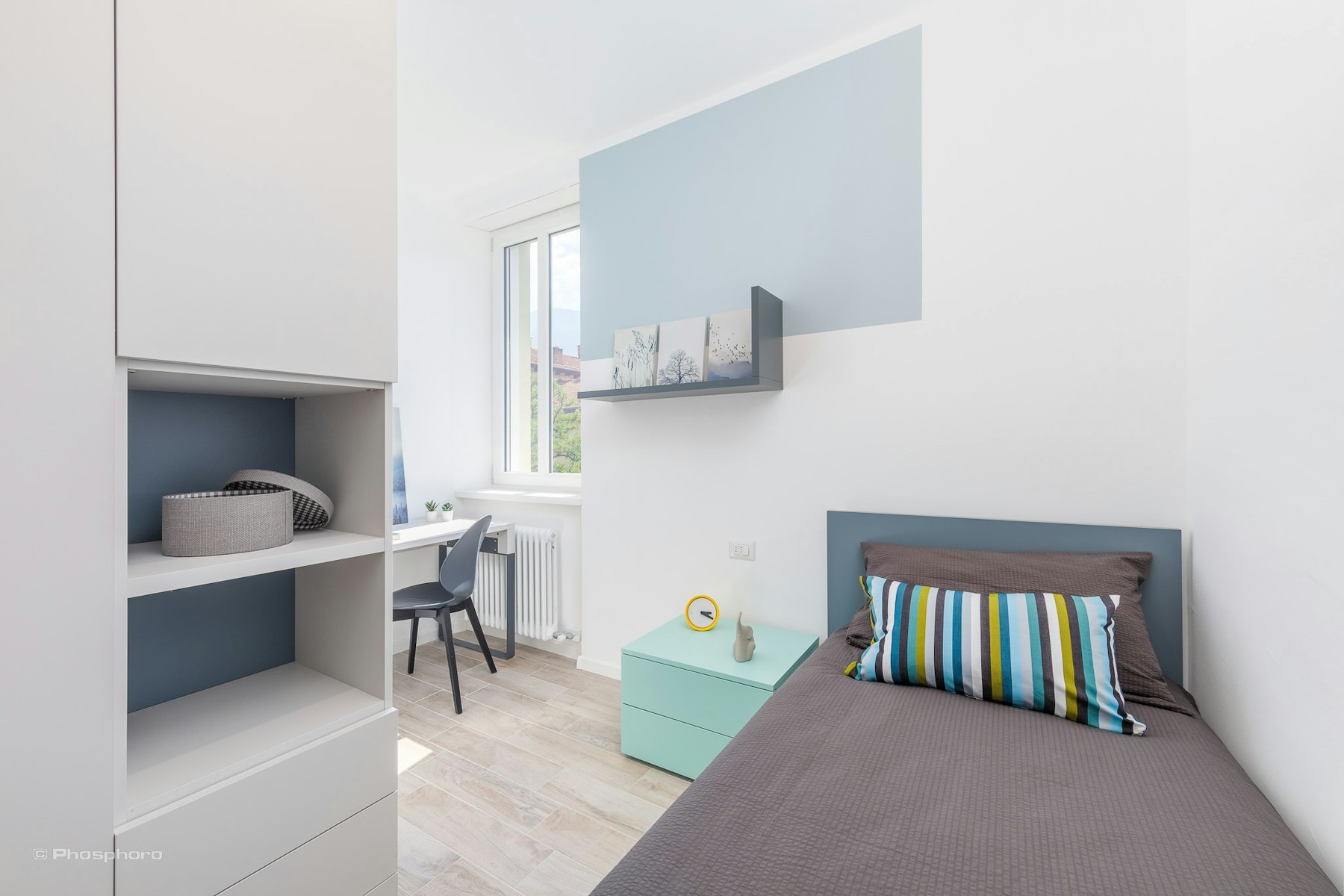 Singola confortevole dal design fresco e giovanile