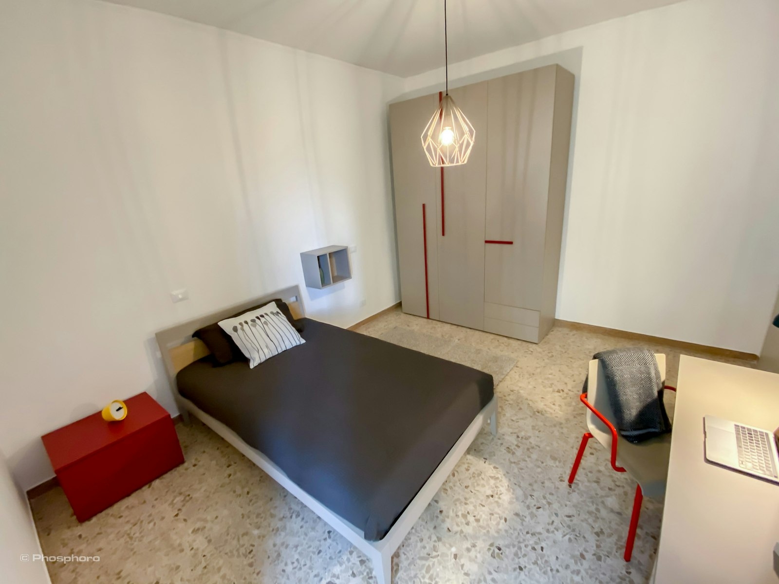 Singola con Letto da una Piazza e Mezza e Balcone