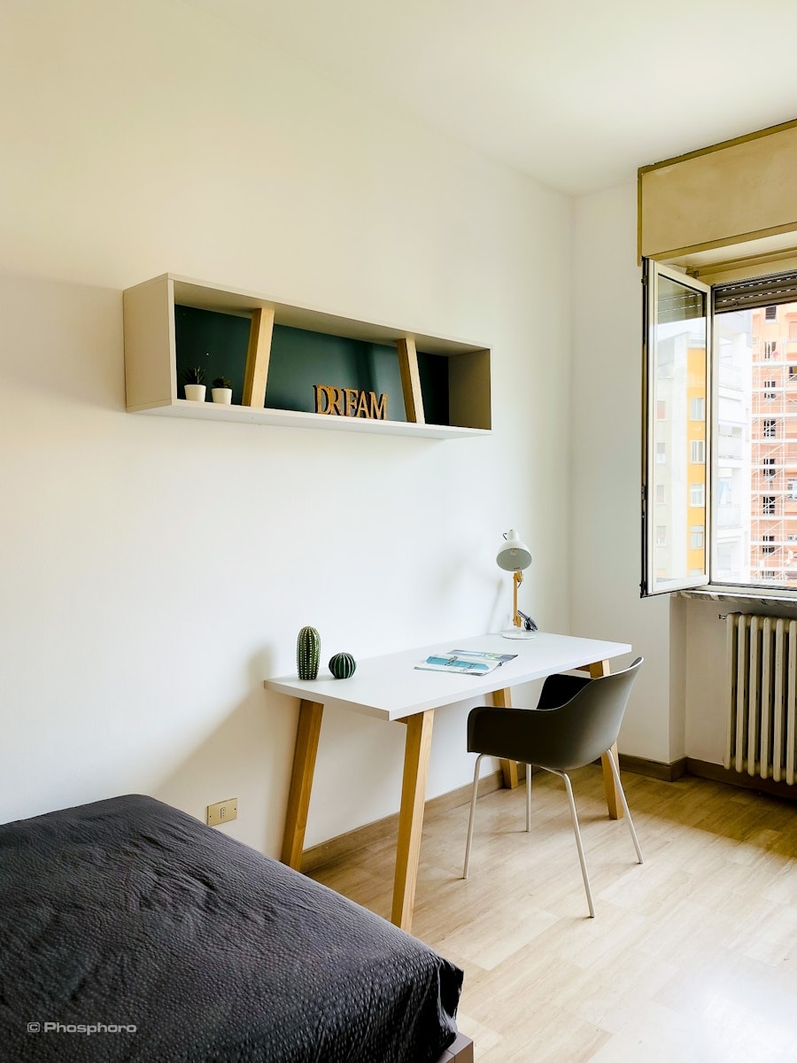 Singola in appartamento di studenti universitari